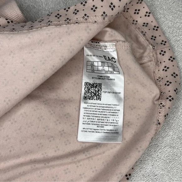 Guess Los Angeles Men’s Size XXL Light Pink Short Sleeve Polo Shirt - Picture 4 of 6